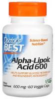 Альфа-липоевая кислота, Alpha-Lipoic acid, 600 мг, 60 капсул