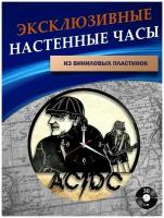 Часы настенные из Виниловых пластинок - AC DC (без подложки)