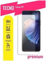 Защитное стекло для Tecno Camon 17P, Техно Камон 17П на экран, гибридное (гибкое стекло), AKSPro