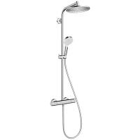 Душевая система с термостатом Hansgrohe Crometta S 240 1jet Showerpipe хром глянец 27267000