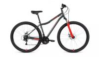 Велосипед Altair MTB HT 27,5 2.0 disc 2021 рост 17 темно-серый/красный