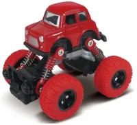 Машинка Funky Toys Die-cast, инерционный механизм, рессоры, красная, 1:46 61073