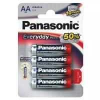 Элементы питания щелочные Everyday Power AAA (4 шт.) Panasonic, Япония