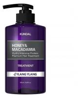 Kundal Honey & Macadamia Hydro-Intensive Protein Premium Hair Treatment Ylang Ylang, 500 мл