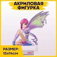 Фигурка из акрила статуэтка Клуб Винкс Winx Club Техна 15х14см