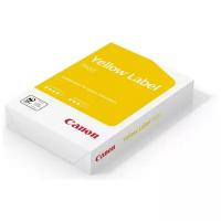 Бумага Canon A4 Yellow Label Print 80 г/м² 500 л, Белый