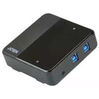 USB Переключатель ATEN US3324 / US3324-AT, 2-портовый USB 3.1 Gen1 коммутатор для совме. ATEN US3324-AT