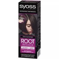 Тонирующий крем для корней Syoss Root Retouch Эффект 7 дней, тёмно-каштановый