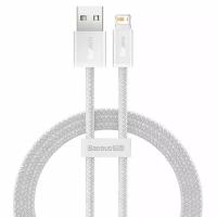 Кабель USB BASEUS Dynamic Series USB - Lightning, 2.4А, 12W, 1 м, белый