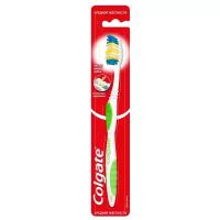 COLGATE Классика Здоровья многофункциональная зубная щетка, средней жесткости, зеленая