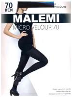 Колготки теплые Malemi Micro Velour 70, набор (2 шт.), размер IV, nero (чёрный)