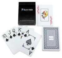 Карты игральные Poker Club 54 шт, цвет рубашки синий/Карты для покера и других игр