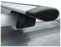Багажник на рейлинги Inter Крепыш для Lada Largus / Лада Ларгус 2012-2023, аэро-крыло 120 120