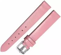Ремешок для часов Ardi 1403-01 (роз) Classic Розовый кожаный ремень 14 мм для часов наручных из натуральной кожи женский гладкий матовый