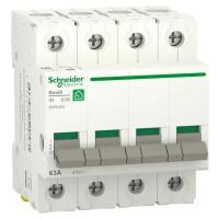 Schneider Electric Выключатель нагрузки RESI9 (мод. рубильник) 63А 4P SchE R9PS463