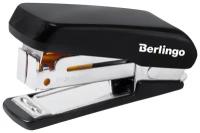 Berlingo Мини-степлер Comfort для скоб №24/6, 26/6 до 20 листов, черный