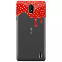 Силиконовый чехол на Nokia 1 Plus, Нокиа 1 Плюс с 3D принтом 