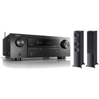 Домашний кинотеатр 2.0 DENON+HECO (AVRS650HBKE2+AURORA 700)