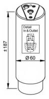 Осушитель конд. HON ACCORD 90- NRF 33327