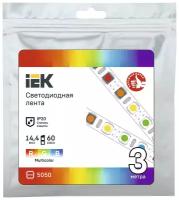 Лента LED 3м LSR-5050RGB60-14,4-IP20-12В IEK (1 шт.)