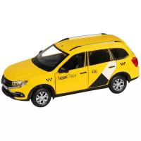 Такси Джамбо Тойз Яндекс JB1251347 1:24, 17.1 см, желтый