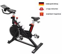 Велотренажер Спин-байк UNIXFIT SB-490PRO + аксессуары для фитнеса