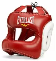 Шлем Everlast X Headgear красно-белый М