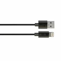 Кабель Lightning InterStep USB/Lightning(MFI), черный, TPE, 1,0m