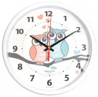 Часы TROYKA совы (91910931) настенные белый