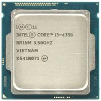 Процессор Intel Core i3-4330 Haswell LGA1150, 2 x 3500 МГц, OEM