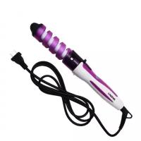 Спиральная плойка для завивки волос Professional Hair Curler NHC-5322 (фиолетовый)