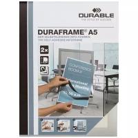 Рамка Durable А5 серебро самоклеящаяся основа, Duraframe