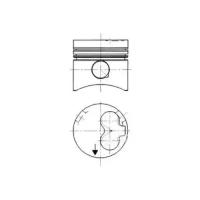 Поршень ДВС VW LT28-50 2.4TD =76.5 1.75x2x3 +0.5 83 Kolbenschmidt 90732610