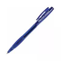 Ручка шариковая автоматическая офисная планета, синяя, корпус тонированный, узел 0,7 мм, линия письма 0,35 мм, 141291 9 шт
