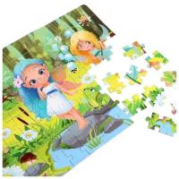 Puzzle Time Пазлы светящиеся «Феи леса», 88 деталей