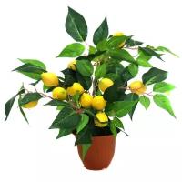 Искусственное лимонное дерево Л-00-76-5 /Искусственные цветы для декора/ Декор для дома