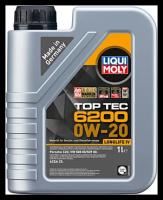 20787 LIQUI MOLY Top Tec 6200 0W-20 - 1 л. - масло моторное