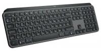 Клавиатура LOGITECH MX Keys Advanced Wireless Illuminated Keyboard - GRAPHITE - RUS - 2.4GHZ/BT - INTNL