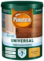 Антисептик Pinotex Universal 2 в 1 декоративный для дерева карельская сосна 0,9 л