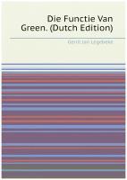 Die Functie Van Green. (Dutch Edition)
