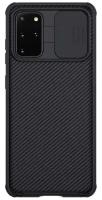 Чехол для смартфона Samsung Galaxy S20+ Nillkin CamShield Pro Case черный термополиуретановый с защитой камеры