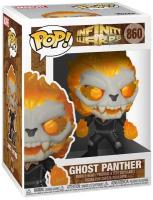 Фигурка Funko POP! Bobble Призрачная Пантера Ghost Panther Марвел Мстители Бесконечность Искажается Marvel Avengers Infinity Warps 52008 9,5 см