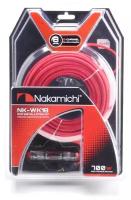 Провода комплект Nakamichi NK-WK18 для подключения 2-х канального усилителя 8Ga, ССА, блистер