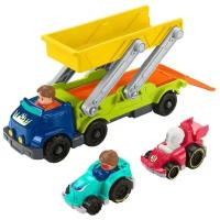 Игровой набор Little People Ramp and Go автомобиль переноска + 2 гоночные машинки
