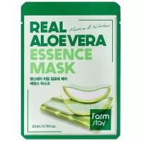 Farmstay Real aloe vera essence mask тканевая маска с экстрактом алоэ