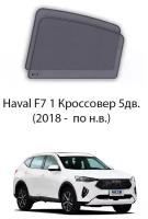 Каркасные автошторки на задние окна Haval F7 1 Кроссовер 5дв. (2018 - по н.в.)