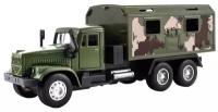 Инерционный военный грузовик (зеленый), KiddieDrive, 1601713_1