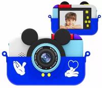 Детский цифровой фотоаппарат Children*s fun Camera Mickey Mouse с селфи камерой 28 Мп