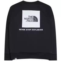 Толстовка The North Face M Raglan Redbox Crew TNF White/TNF Black