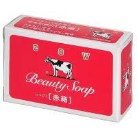 COW BRAND RED Beauty Soap Молочное туалетное мыло с ароматом роз 100 гр. х3шт